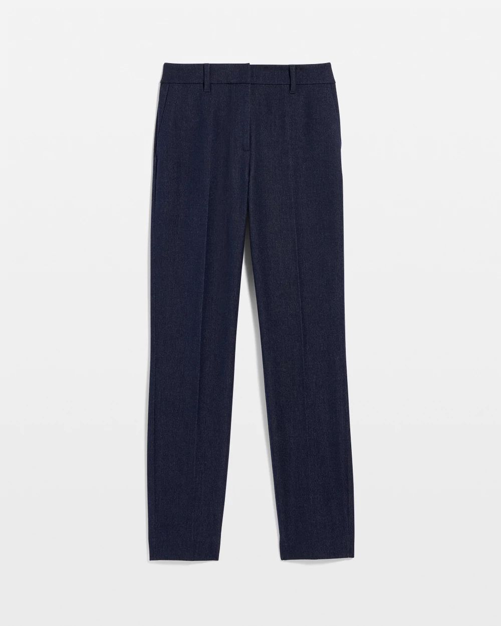Denim-Look Elle Slim Ankle Pant click to view larger image.
