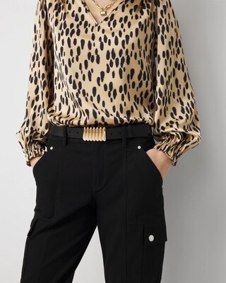 Sculptural Pant Belt