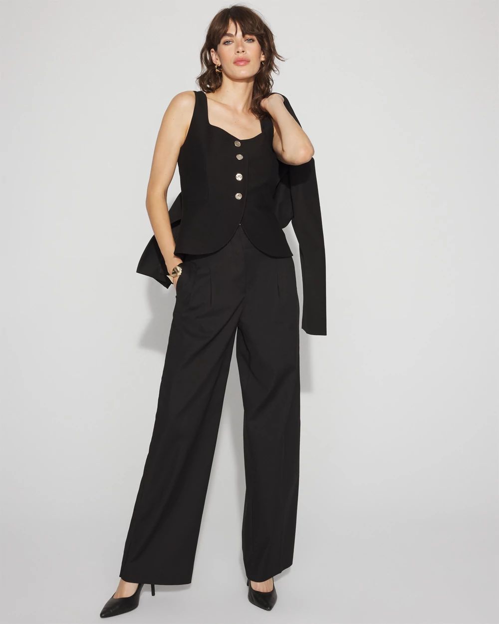 Tailored Twill Vest
