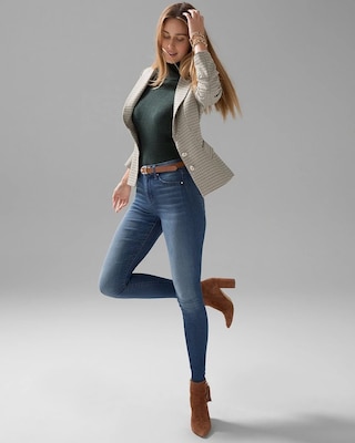 High-Rise Jeanie Denim Legging