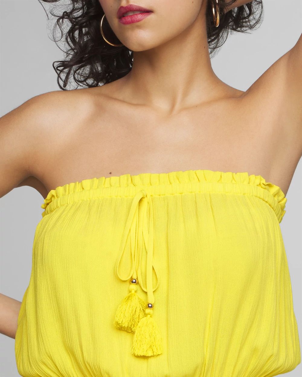 Strapless Maxi Coverup