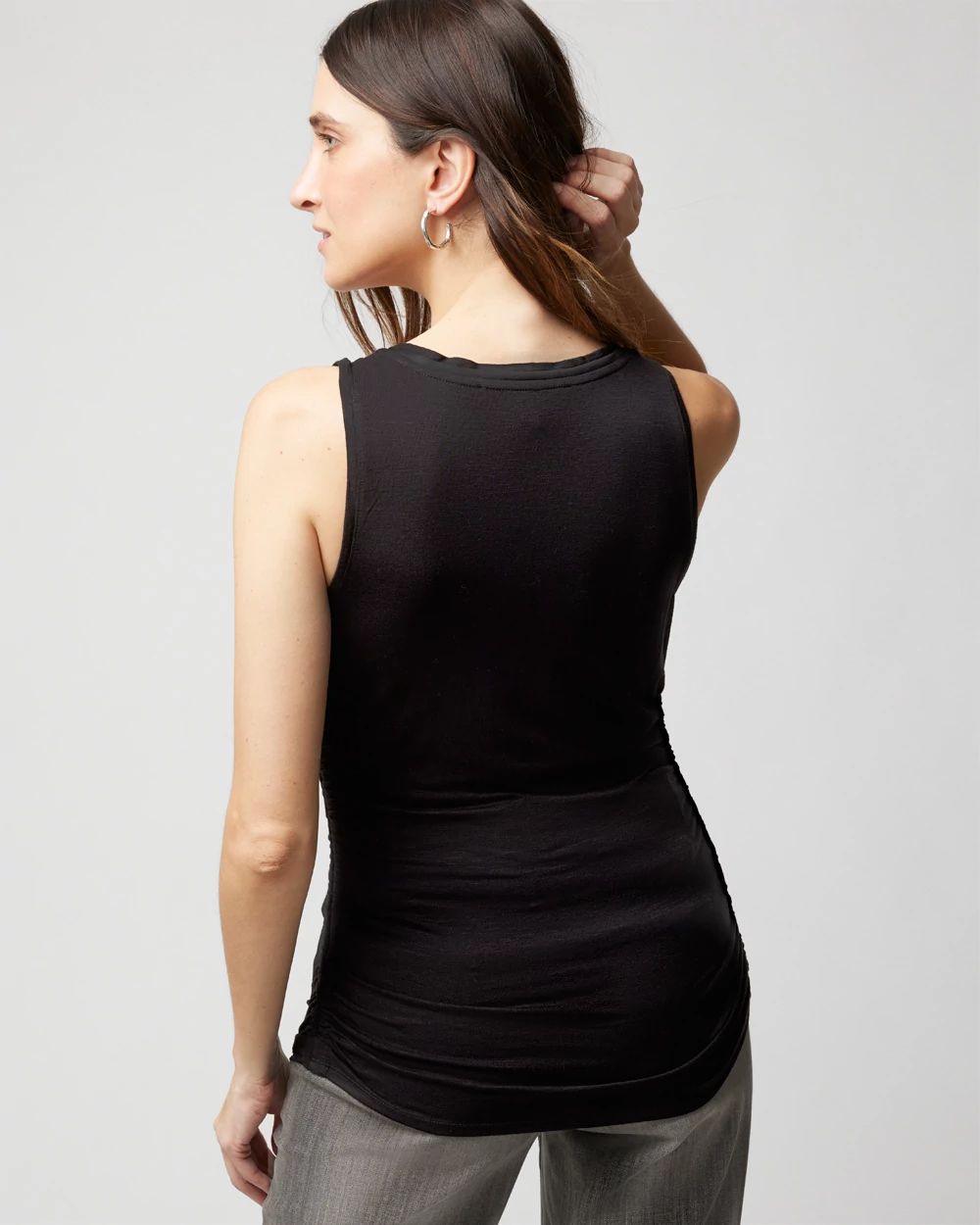 Ruched Side Tank