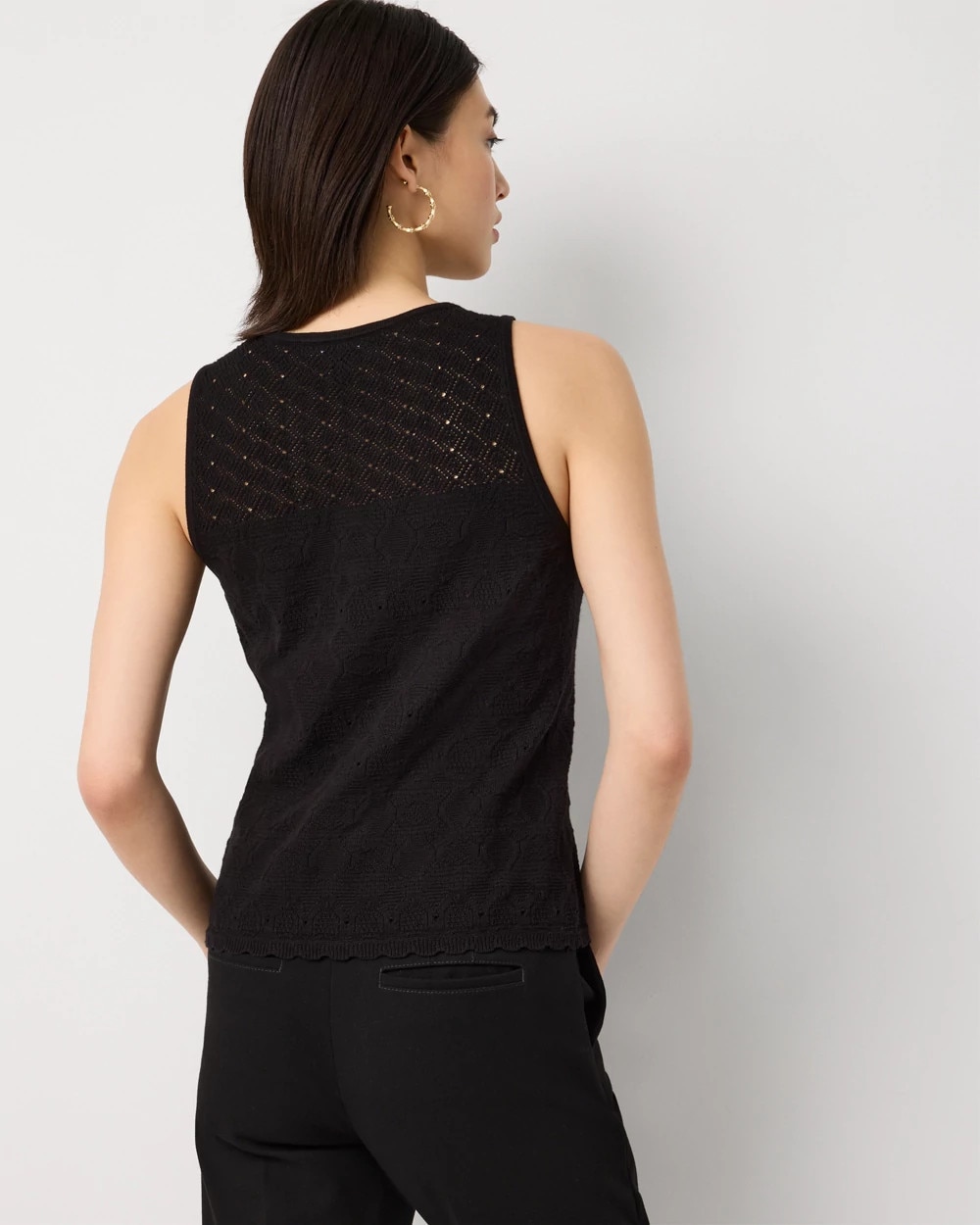 Knit Crewneck Tank - image 4