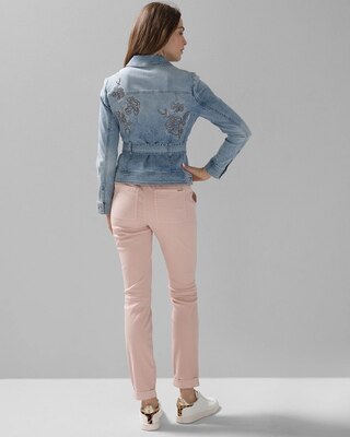 Mid-Rise Everyday Soft Denim™ Utility Slim Ankle Jeans