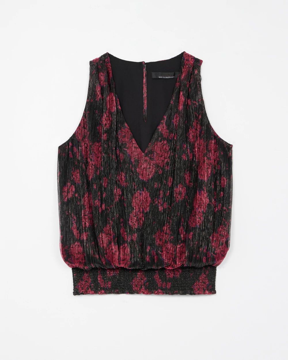 Printed Sleeveless Top