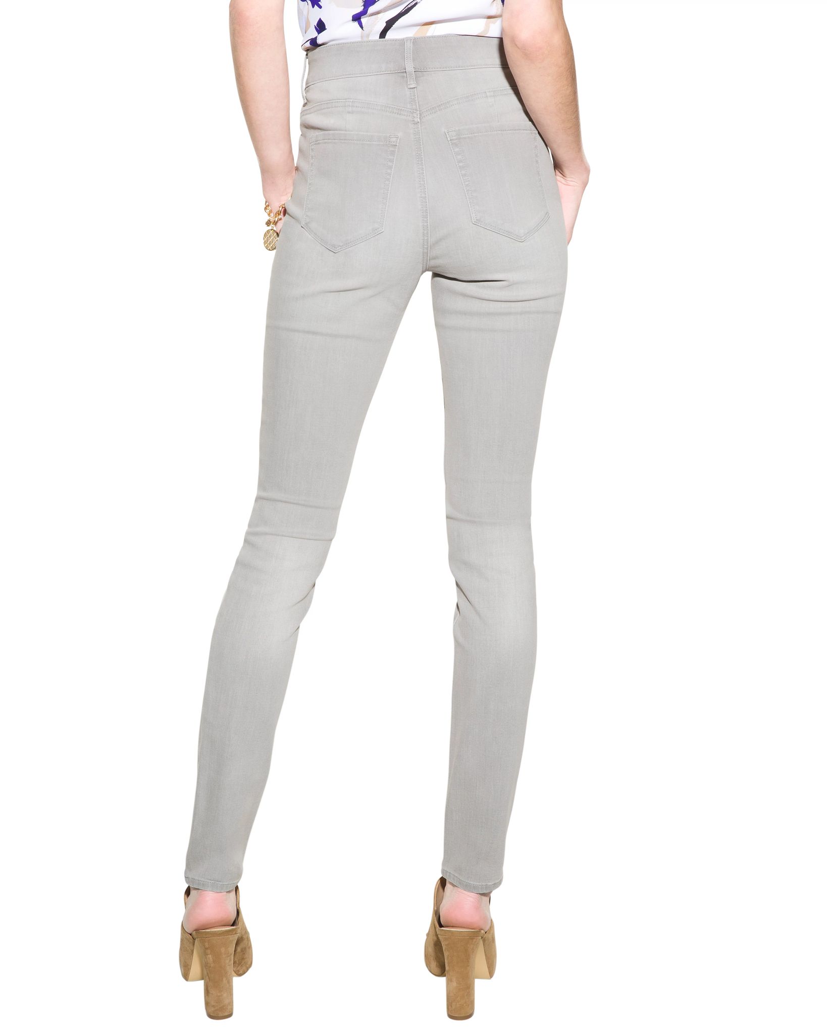 Outlet WHBM High-Rise Essential Slimmer® Skinny Jeans click to view larger image.
