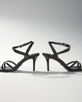 Strappy Mid-Heel Sandal