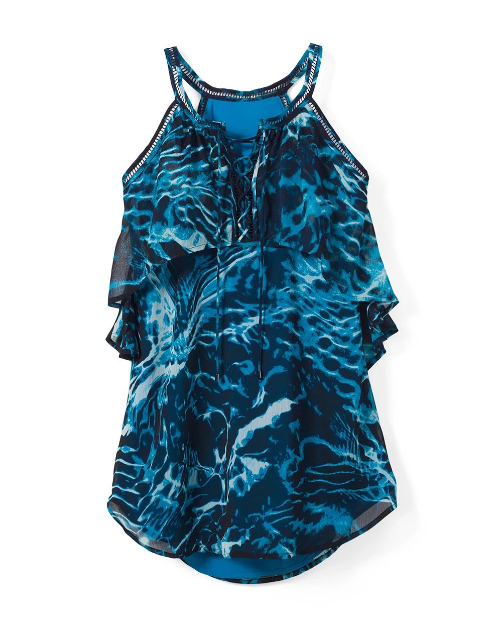 Lace-Up Halter Top