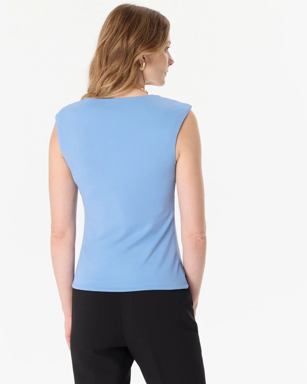 WHBM FORME™ All Ways Stretch Square Neck Top click to view larger image.