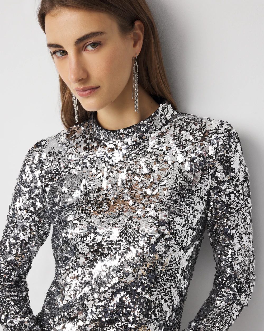 Sequin Mini Dress