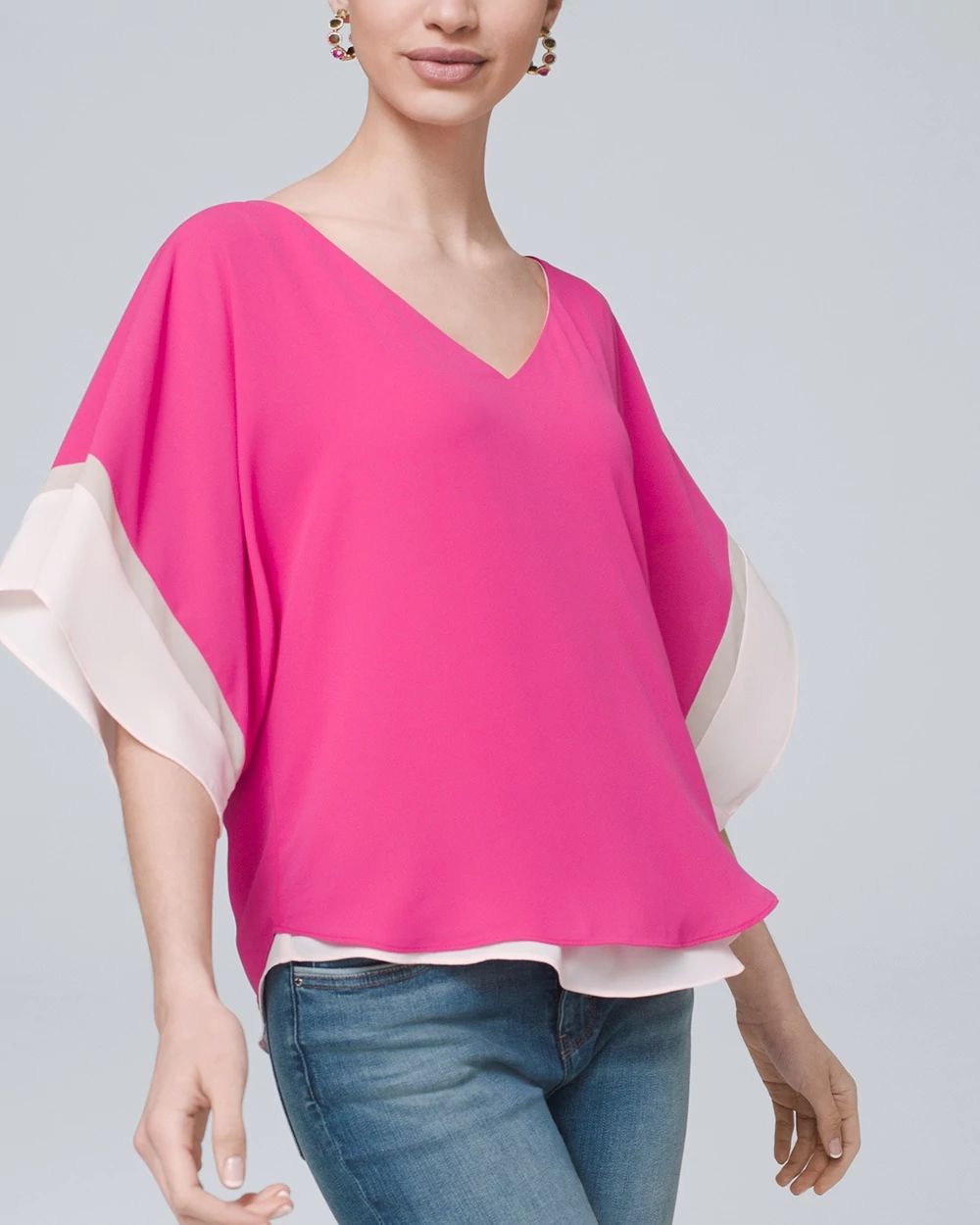 Kimono Sleeve Blouse
