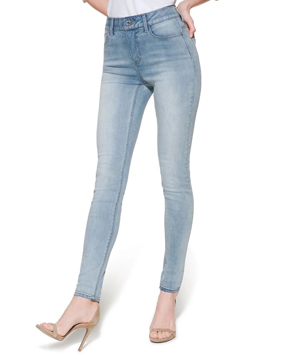 Outlet WHBM High-Rise Essential Slimmer® Skinny Jeans
