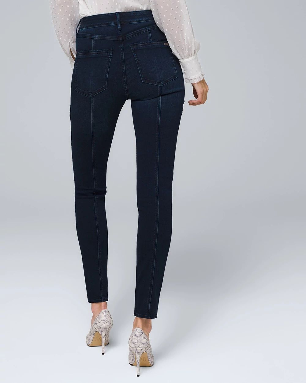 Sculpt High-Rise Skinny Ankle Jeans click to view larger image.