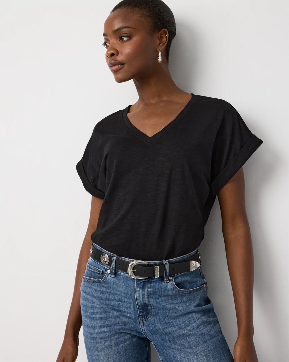 Western Denim Belt