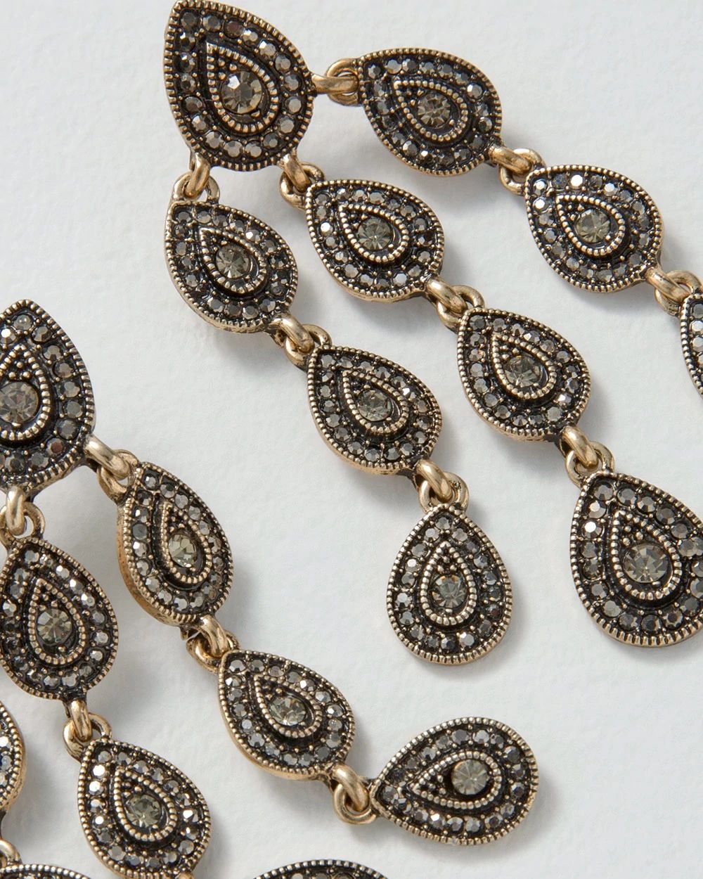 Teardrop Chandelier Earrings