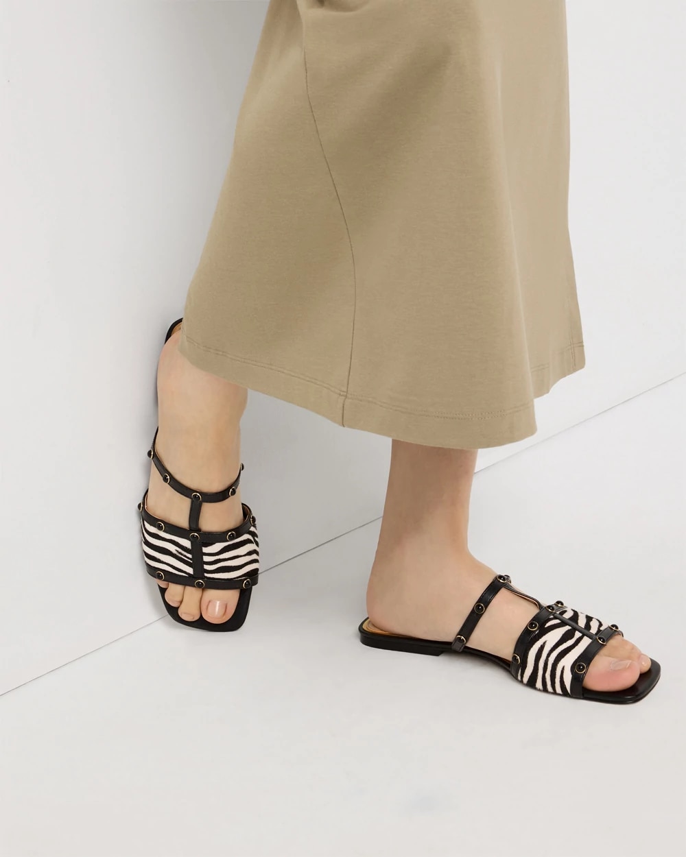 Zebra Sandals