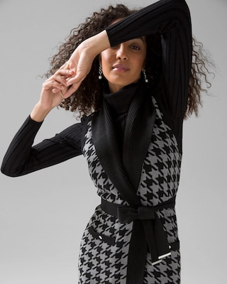 Houndstooth Vest