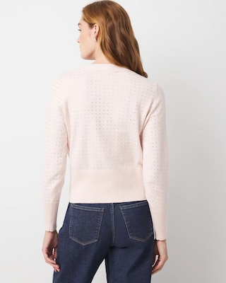 Embellished Cardigan Sweater click to view larger image.