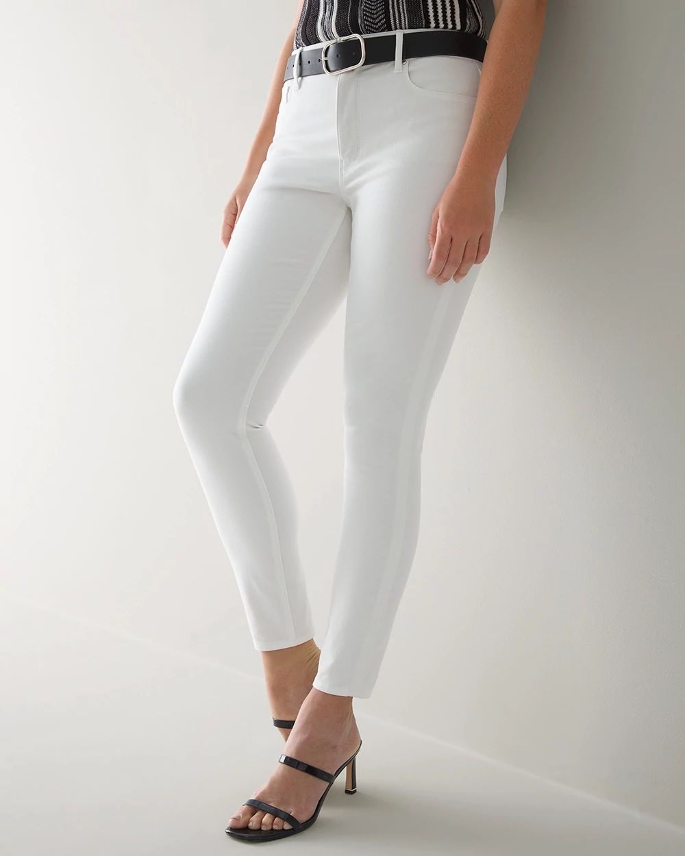 High-Rise Sculpt Skinny Jeans click to view larger image.