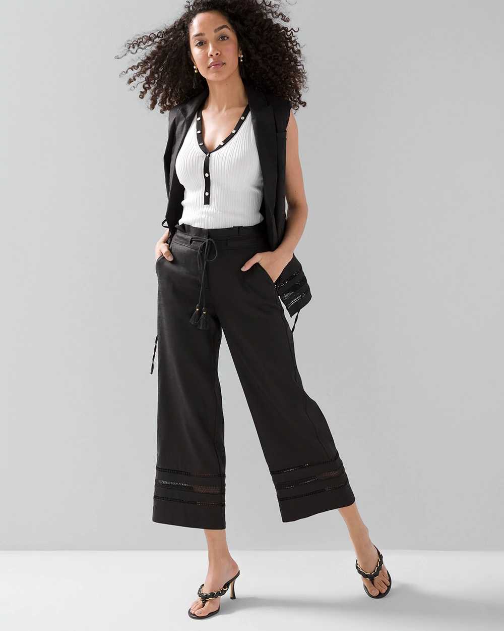White house black market crop pants online