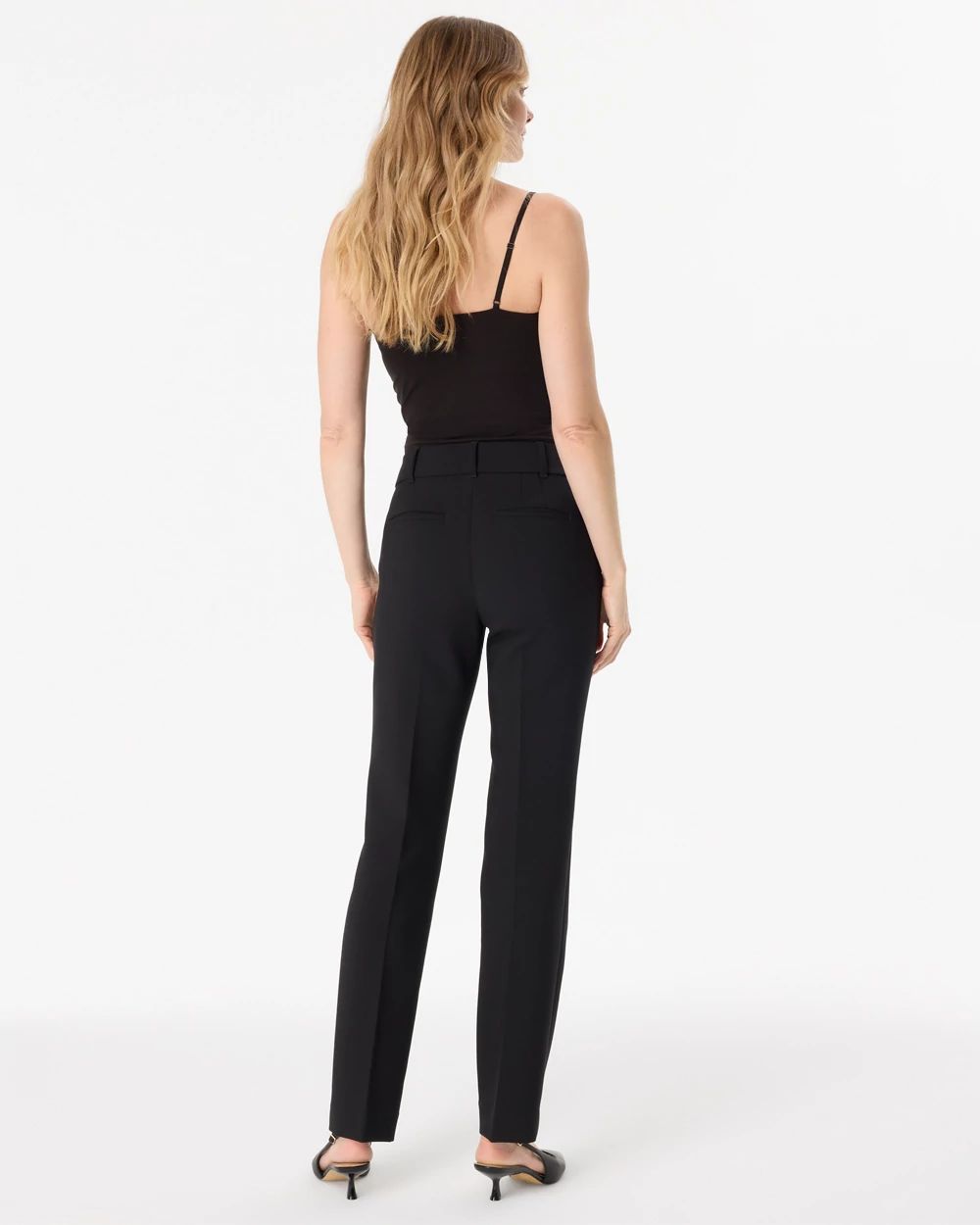Luxe Stretch High-Rise Zoey Straight Pant click to view larger image.