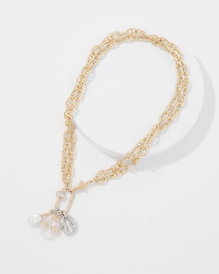Convertible Mariner Links Charm Necklace click to view larger image.
