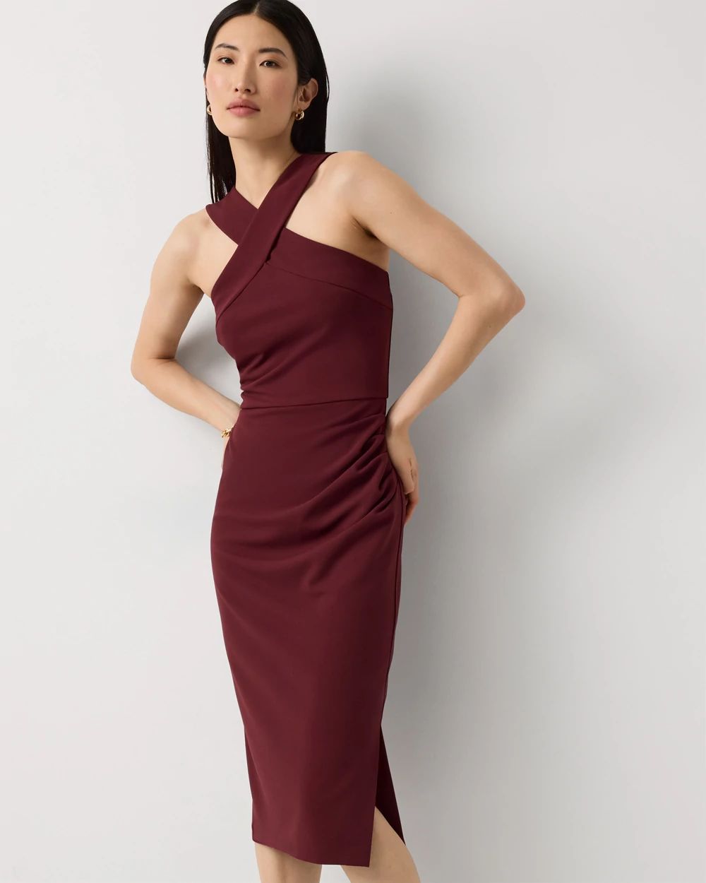 Halter Sheath Dress