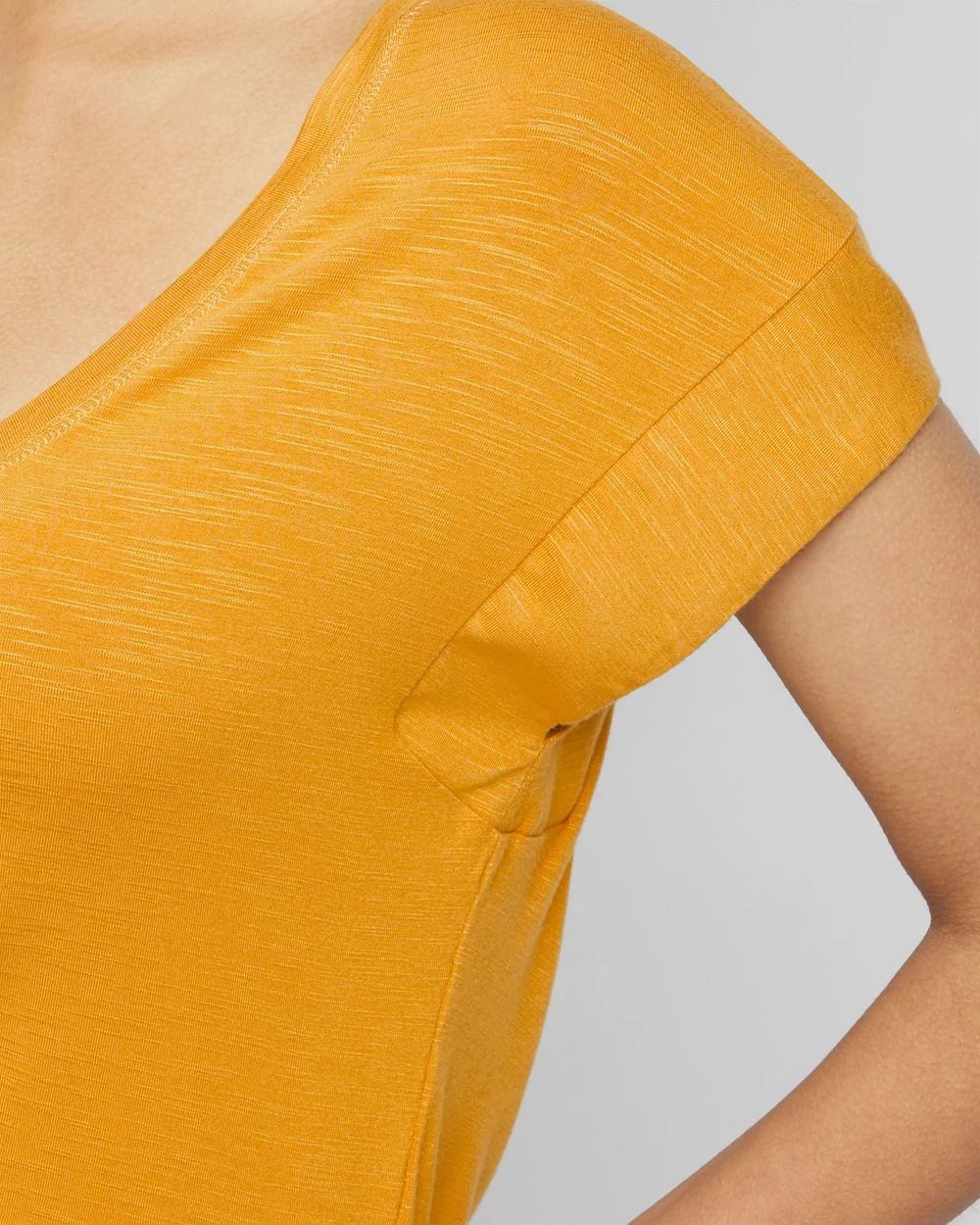 Scoop Neck Power Tee