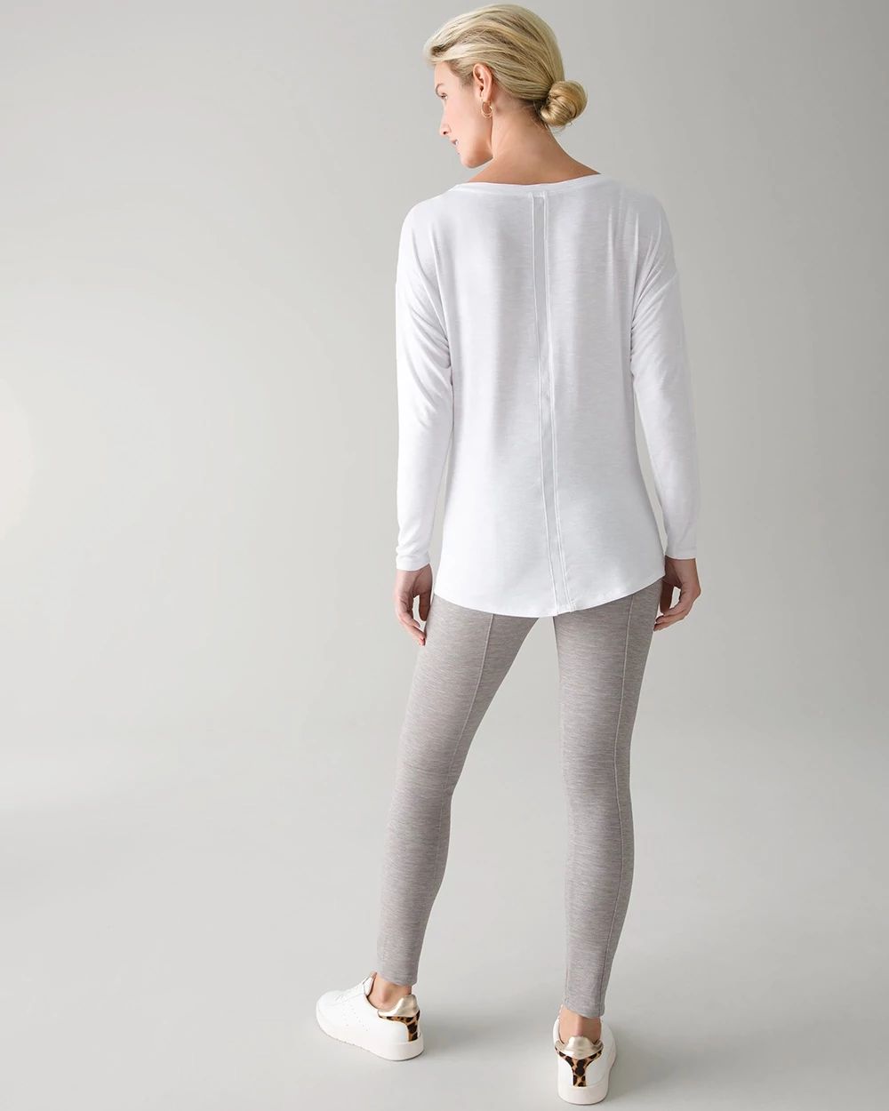 WHBM WKND Relaxed Knit Legging click to view larger image.