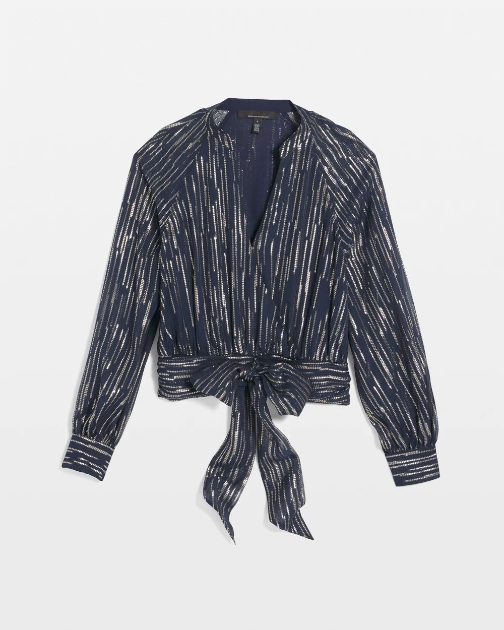Wrap Waist Blouse