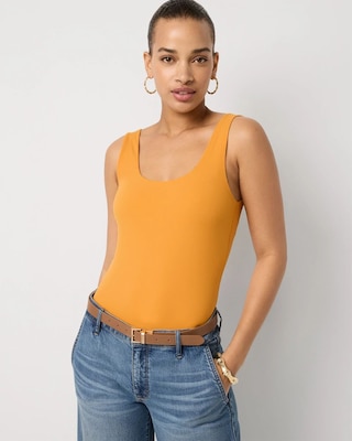 WHBM FORME™ All Ways Stretch Dual Neck Tank