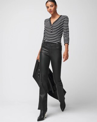3/4 Sleeve Henley Tee click to view larger image.