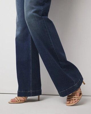 Extra High-Rise Novelty Pocket Trouser Jean click to view larger image.