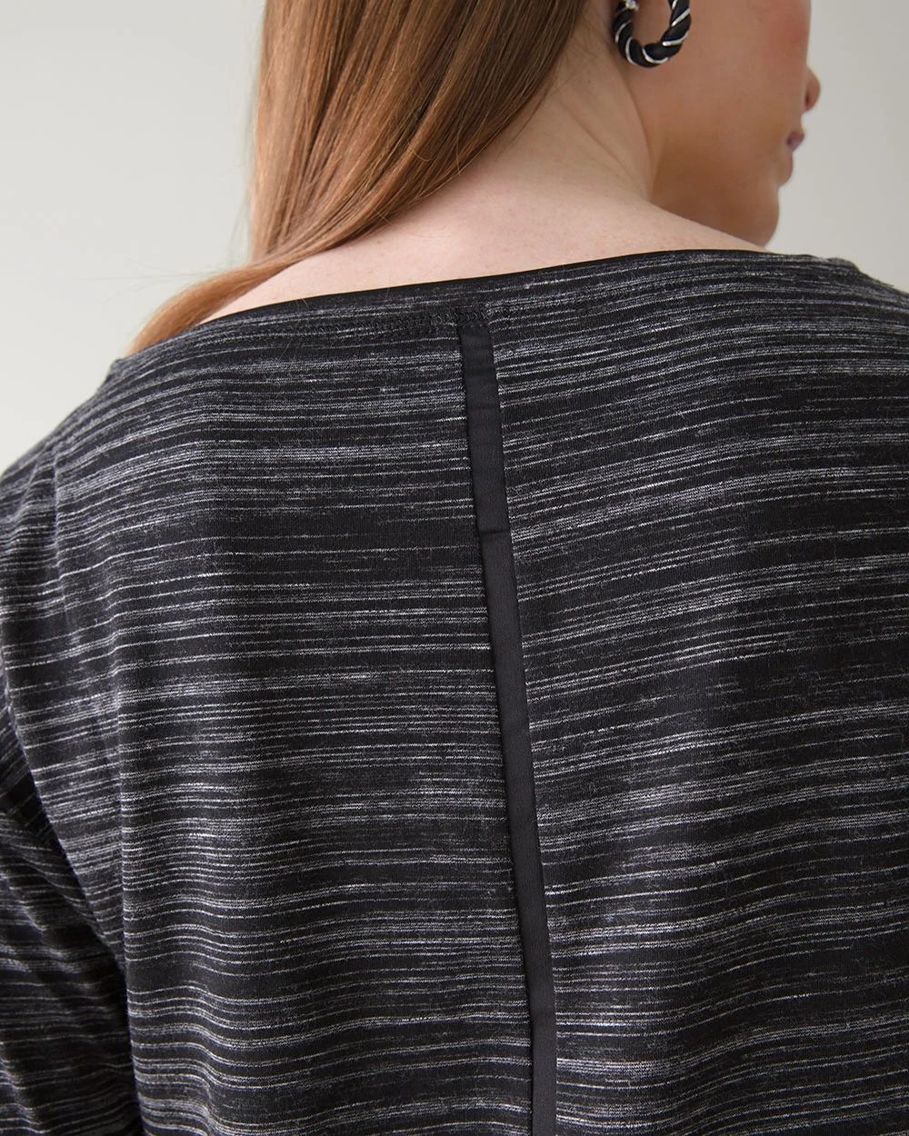 3/4-Sleeve Drop Shoulder Tee