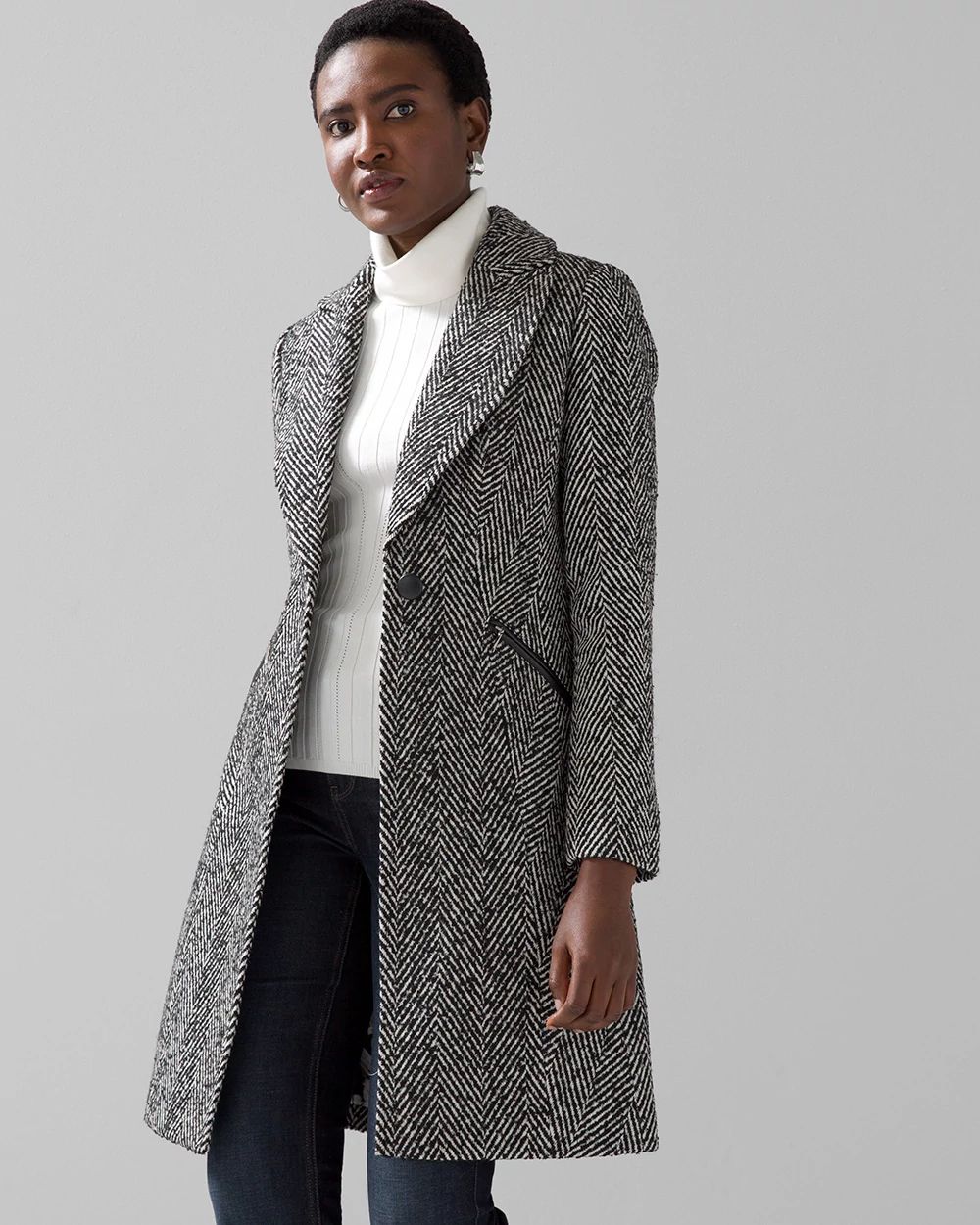 Menswear Inspired Coat