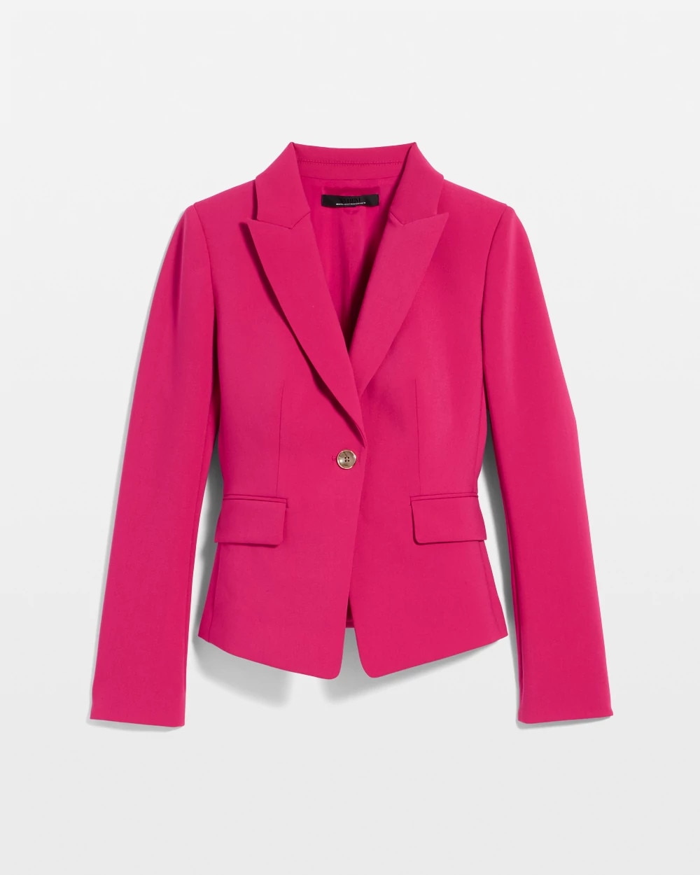 WHBM® Cropped One-Button Blazer