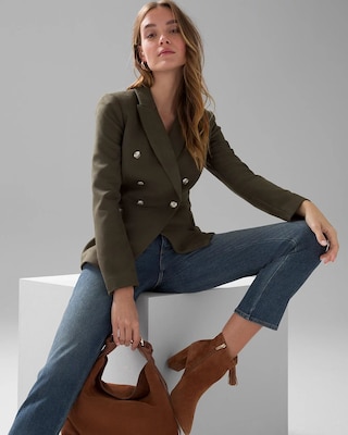 WHBM® Ultra Suede Studio Blazer
