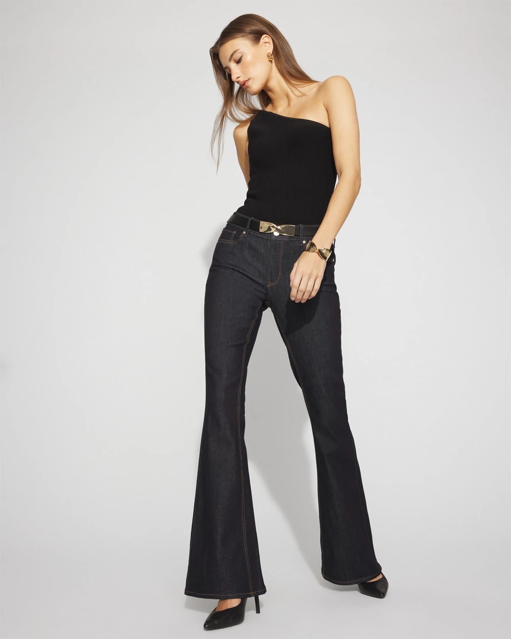 Mid-Rise Flare Jean