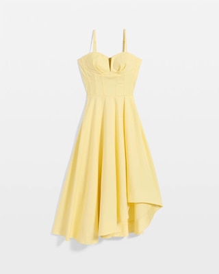 Strapless Corset Midi Dress click to view larger image.