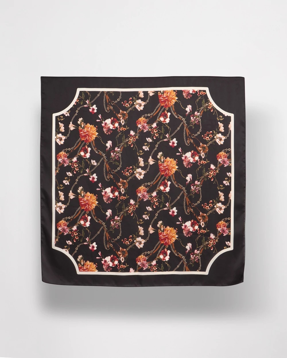 Floral Square Scarf