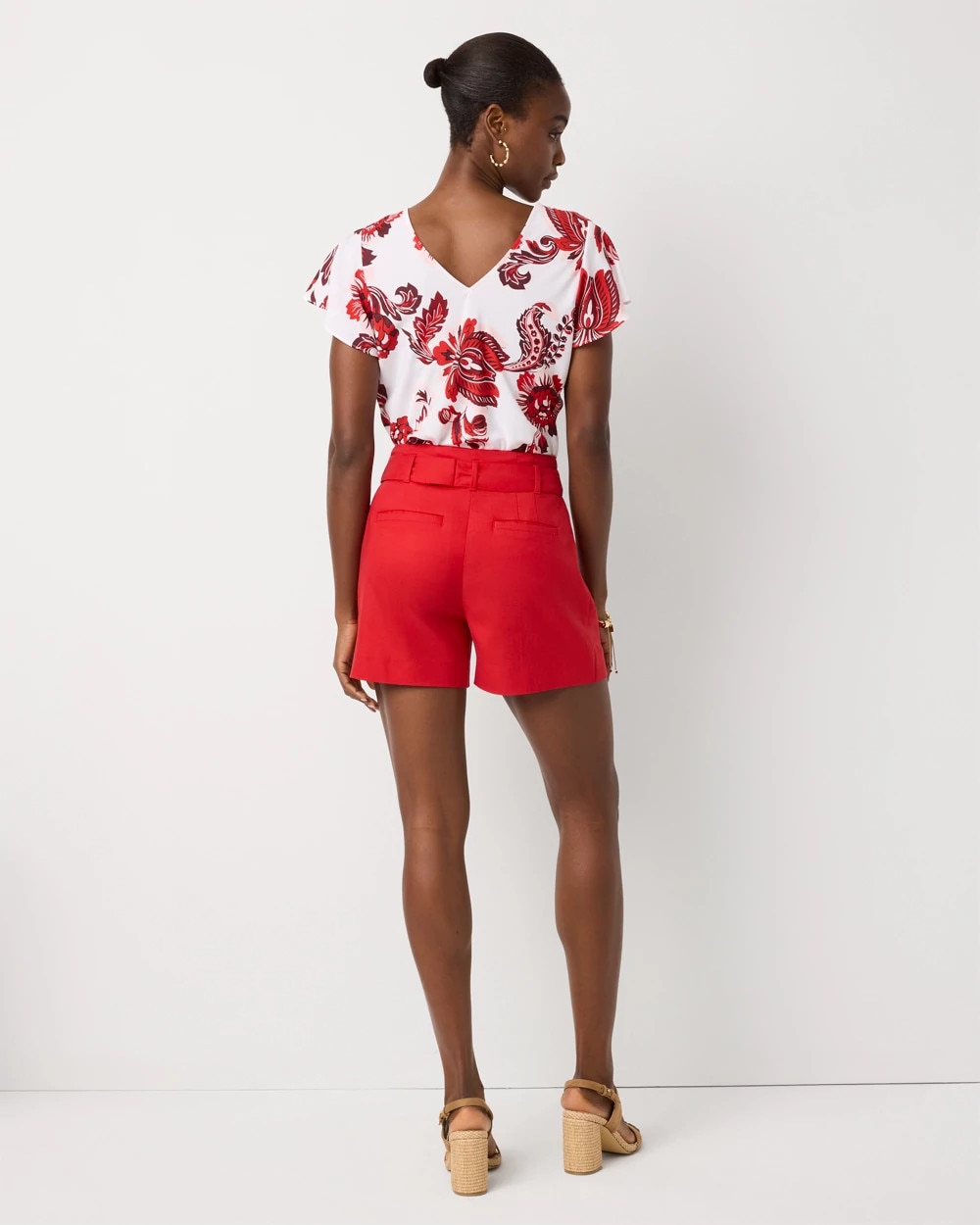 Belted Tailored Short - image 2