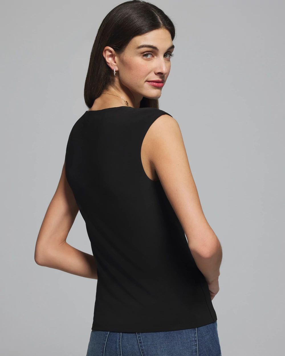 Outlet WHBM Cap Sleeve Top