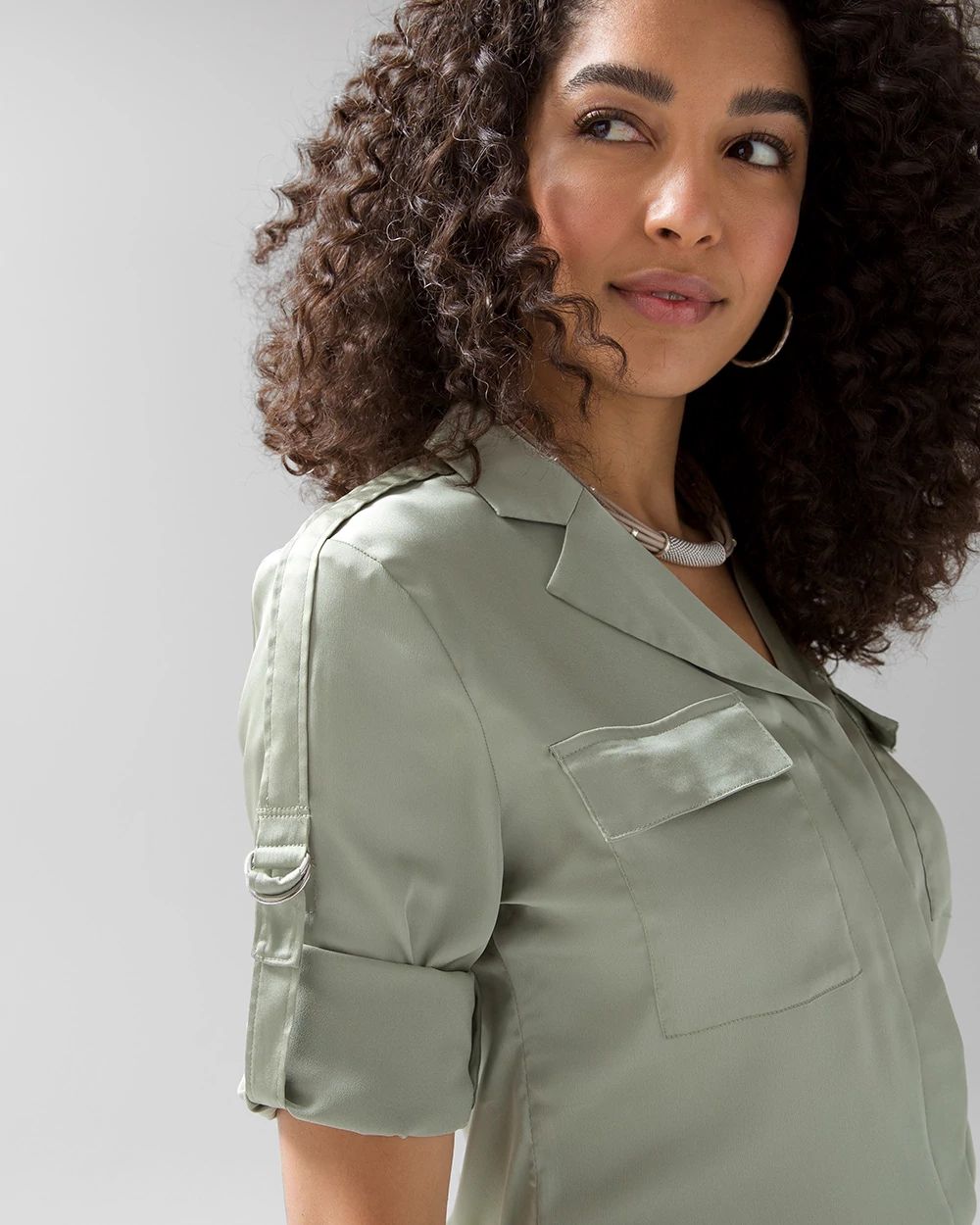 Soft Shirt with Adjustable Sleeves