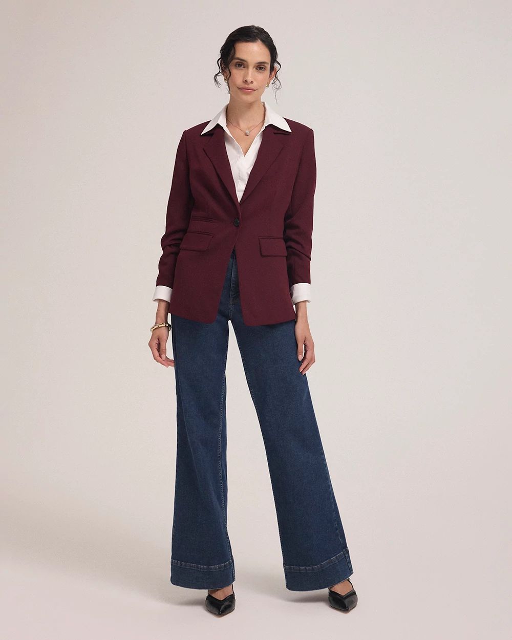 Extra High-Rise Wide-Leg Trouser Jean click to view larger image.