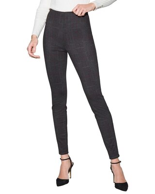 Outlet WHBM Printed High-Rise Ponte Leggings