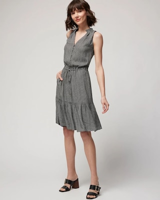Drawstring Mini Dress click to view larger image.