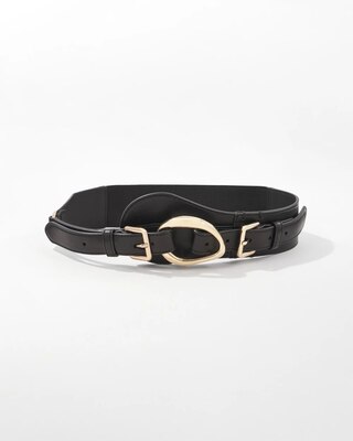 Double Buckle Stretch Belt click to view larger image.