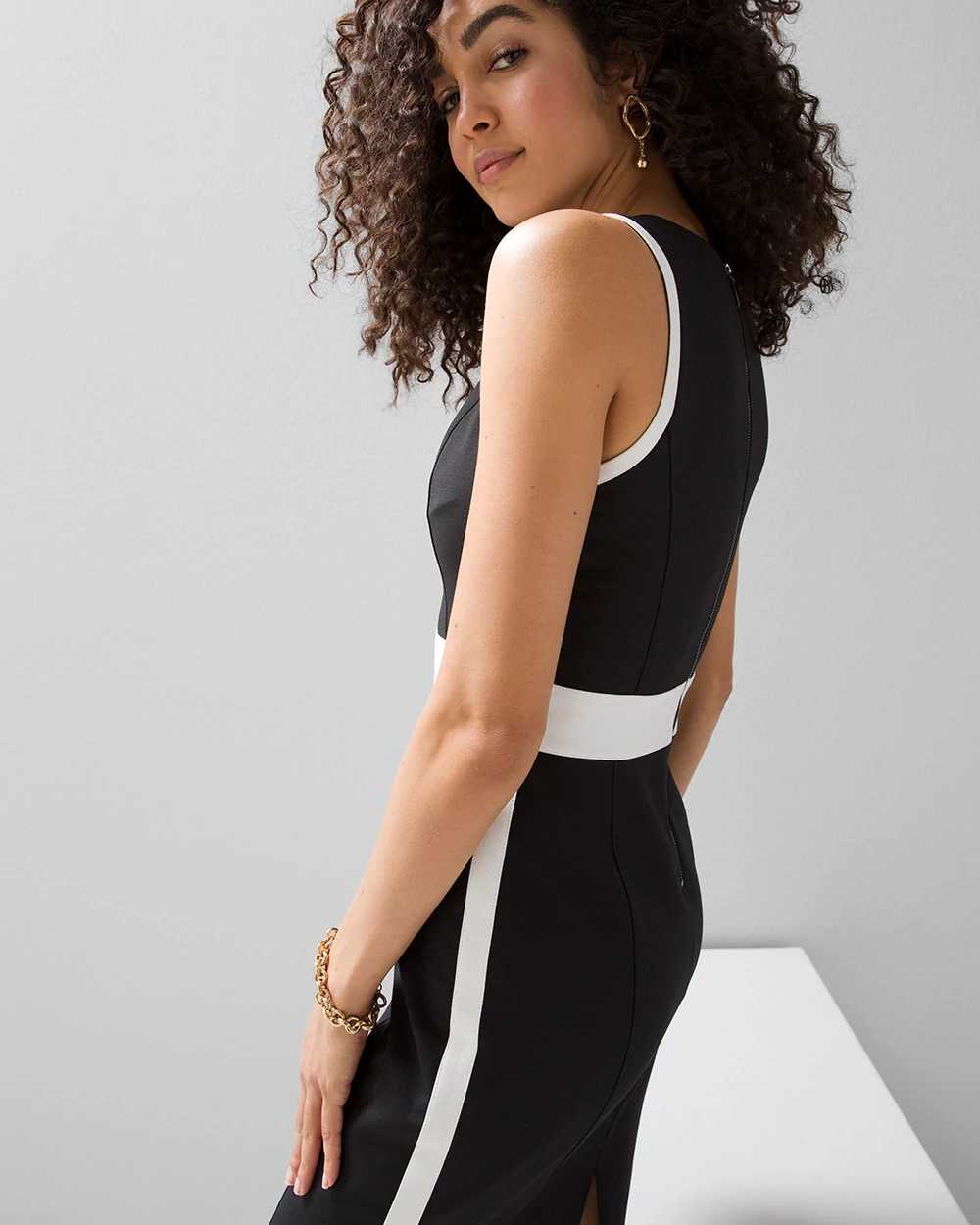 White house black market colorblock dress discount