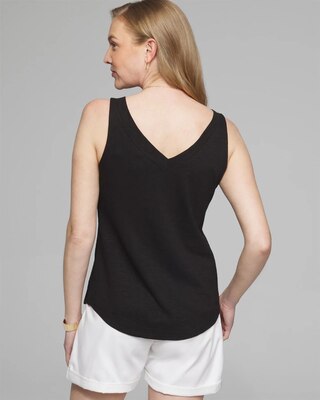 Outlet WHBM Double V-Neck Tank