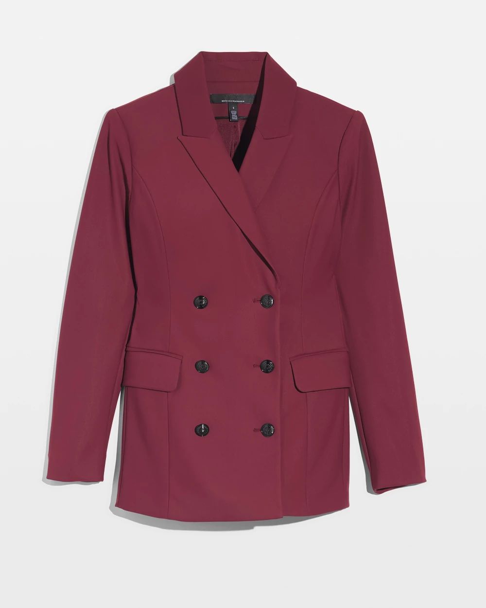 Petite Double Breasted Blazer